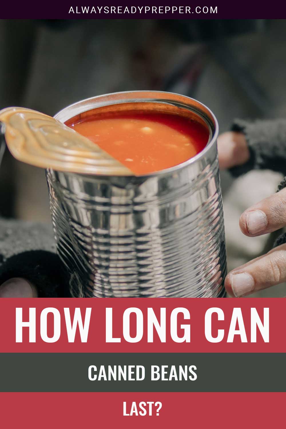 Canned bean lid opened - How Long Can Canned Beans Last?